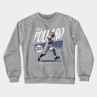 Tony Pollard Dallas Grunge Crewneck Sweatshirt